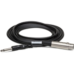 Hosa XLR3F to 1/4" TRS 5' cable