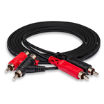 Hosa Dual RCA  to Dual RCA Cable 2m