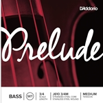 D'Addario J610 Prelude Double Bass 3/4 Med String Set