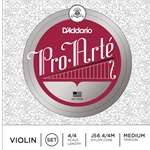 D'Addario J56 ProArte Violin string set Med Nylon Core