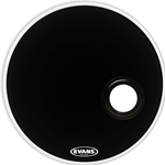 Evans BD22REMAD 22" EMAD Resonant Black drum skin