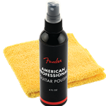 Fender 4oz Polish and Cloth Care Kit