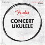 Fender Concert Ukulele Strings, Set of Four