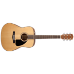 Fender CD-60 Dreadnought V3 w/Case, Walnut Fingerboard, Natural