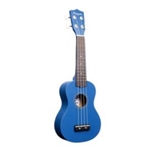 Amahi PGUKDB Penguin Soprano Ukulele w/bag - Dark Blue