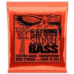 Ernie Ball 2838 Long Scale Nickel Wound Slinky 6 String Bass Set