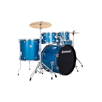 Ludwig Accent Drive 5pc Drum Set - Blue Sparkle