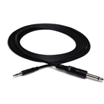 Hosa 10' Mono Interconnect, 1/4 TS to 3.5mmTRS Cable