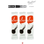 Vandoren JUNO #2 Clarinet Reed - 3 Card