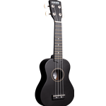 Amahi Dark Night Soprano Ukulele - Black