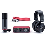 Focusrite Scarlett Solo Studio 2x2 USB Audio Interface with Microphone & Headphones (3rd Generation)