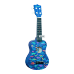 Amahi DDUK19 Soprano Ukulele Dinosaur Design w/bag