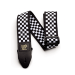Ernie Ball Black &  White Checkered Strap
