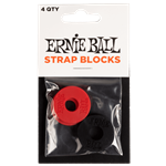 Ernie Ball 4603 Strap Blocks Black/Red