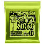 Ernie Ball 3 Pack Regular Slinky Electric String Set