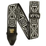 Ernie Ball Black Heart Jacquard Guitar Strap