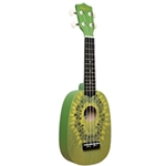 Amahi DDUK15 Pineapple Shape Soprano Ukulele w/bag