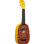 Amahi DDUK16 Pineapple Shape Soprano Ukulele w/bag