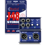 Radial J48 Stereo Premium Stereo Active DI