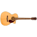 Fender A/E CC-140SCE Concert Guiatr w/Case - Natural - Walnut Fingerboard