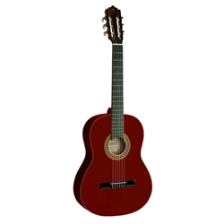 Palmer 39" Classical Guitar - Wine Red - No Bag