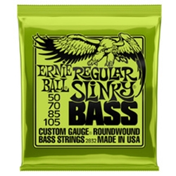Ernie Ball Nickel Wound Slinky 4str Electric Bass Strings