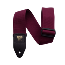 Ernie Ball Polypro Guitar Strap Burgundy