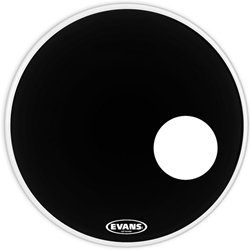 EVANS BD22RB 22" EQ3 Bass 1-Ply Black