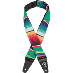 Fender 2" Serape Guitar Strap - Green Multi