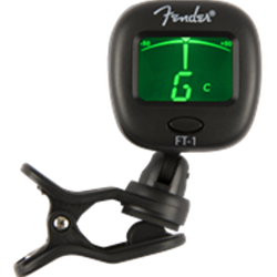 Fender® FT-1 Pro Clip-On Tuner, Black