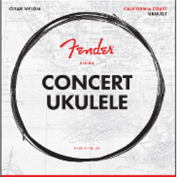Fender Concert Ukulele Strings, Set of Four