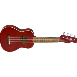 Fender Venice Soprano Uke, Walnut Fingerboard, Cherry