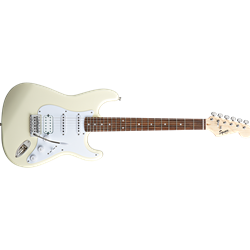 Fender Bullet® Stratocaster HSS, Laurel Fingerboard, Arctic White