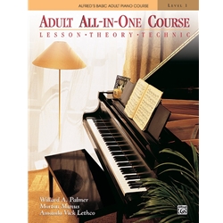 Alfred's Basic Adult All-in-One Piano Course Level 1