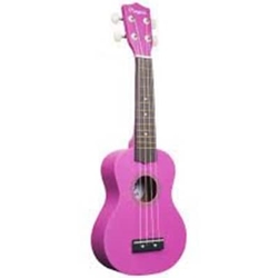 Amahi Penguin PGUKPU Soprano Ukulele Purple w/bag