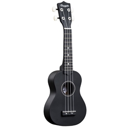 Amahi PGUKBK Black Penguin Ukulele w/bag