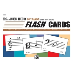 Alfred's Essentials of Music Theory: Flash Cards -- Note Naming
