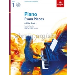 ABRSM G1 Piano Exam Pcs 2021 & 2022 W/CD