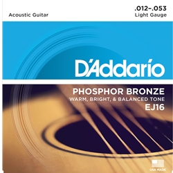 D'Addario Acoustic Phos Bronze Light set