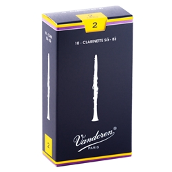 Vandoren Bb 2 Clarinet Reed