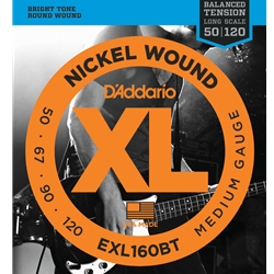 D'addario Bass  XL 50-120 String Set