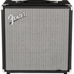 Fender Rumble 25 Bass Amp (V3), 120V, Black/Silver