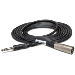 Hosa 10' Cable 1/4' TS - XLR3M Unbalanced Interconnect