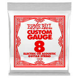 Ernie Ball .008 Nickel Plain String