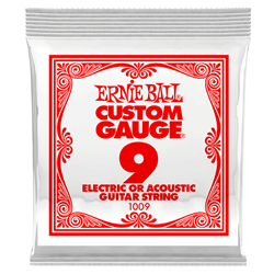 Ernie Ball .009 Nickel Plain String