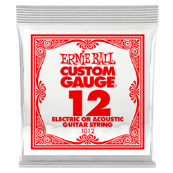 Ernie Ball .012 Nickel Plain String