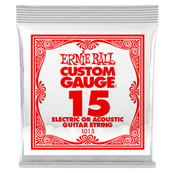 Ernie Ball .015 Nickel Plain String