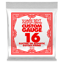 Ernie Ball .016 Nickel Plain String