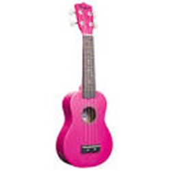 Amahi PGUKPI Penguin Soprano Ukulele w/bag (PINK)