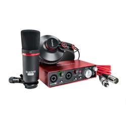 Focusrite Scarlett Studio 2i2 - Complete Recording Package for Musicians (3rd Generation)